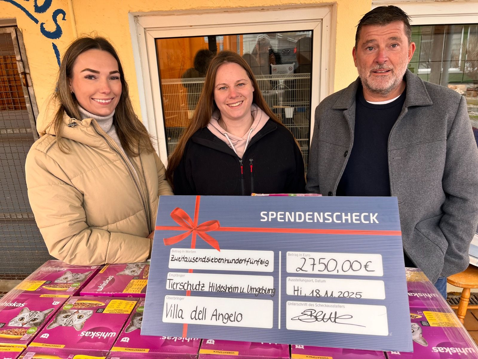 Vielen Dank an die Spender und Initiatoren der Benefizveranstaltung in der Villa del Angelo