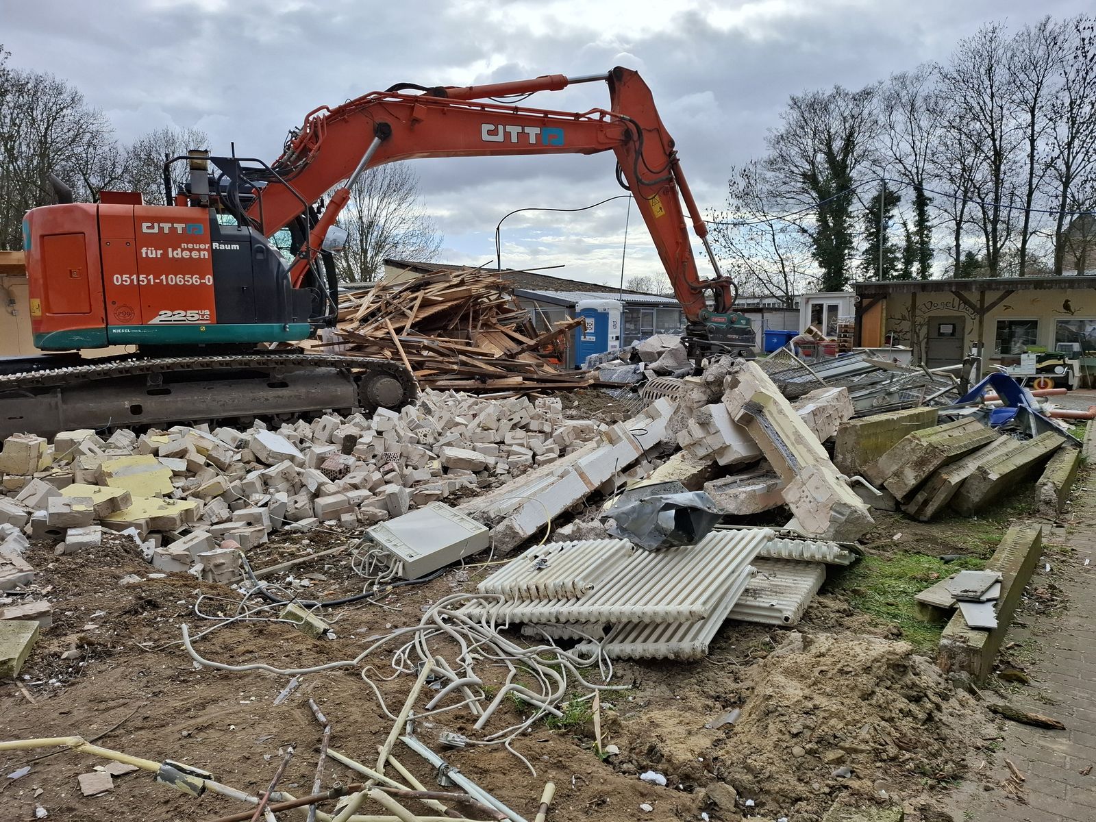 Bautagebuch – 31.03.2026 – Abriss 1. Tag